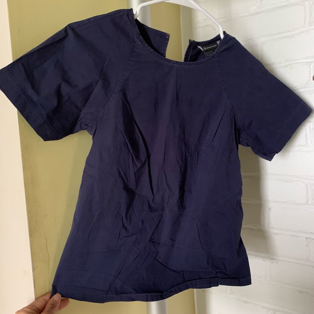 Dark blue Armani exchange blouse